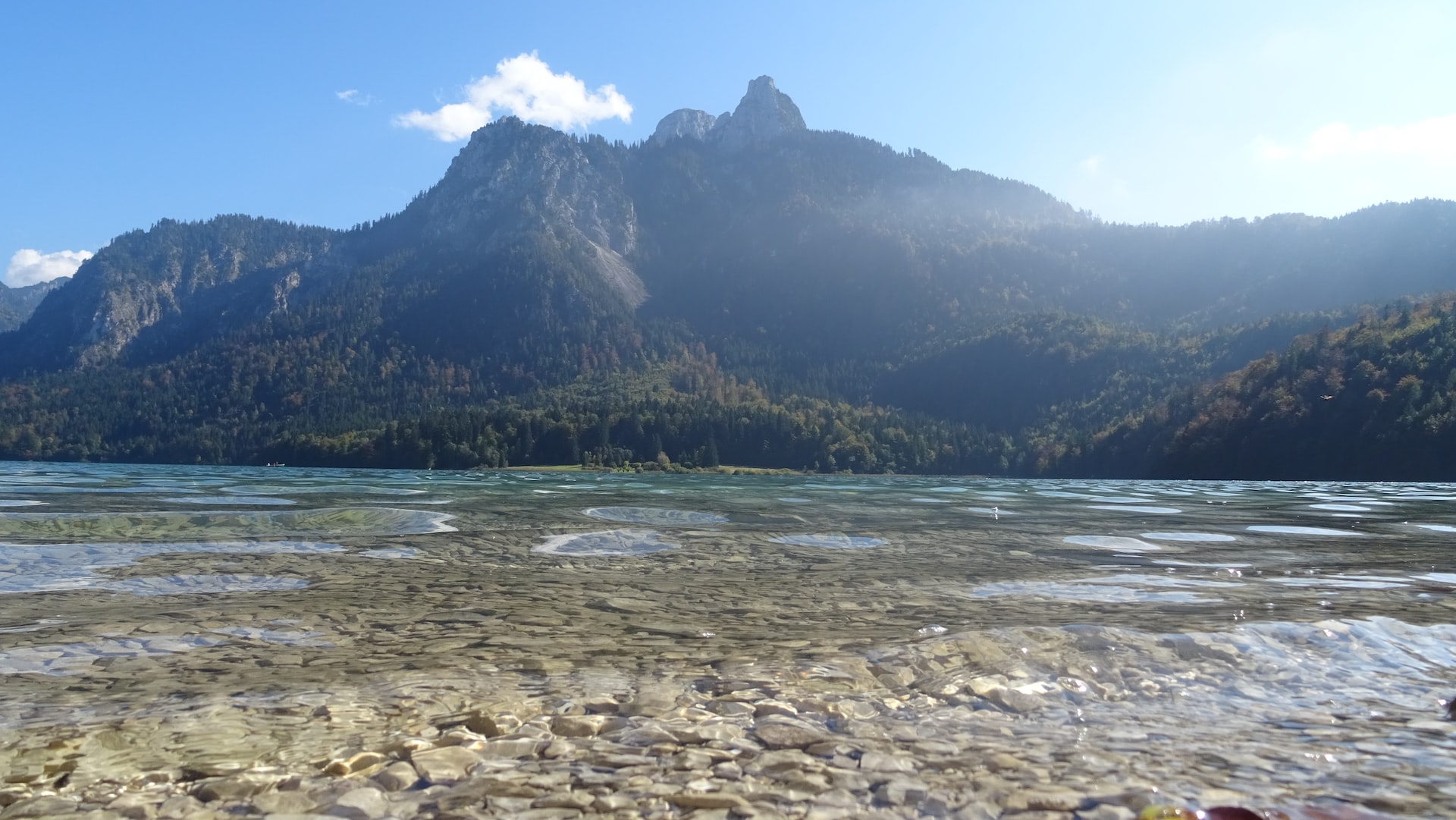 Alpsee in Bayern