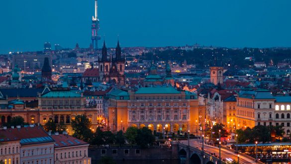 Blick auf Prag